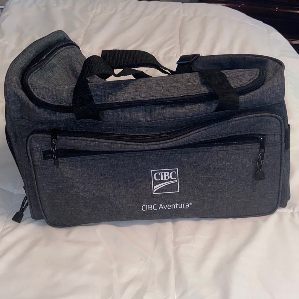 Aventura Charcoal Duffel Bag for Men